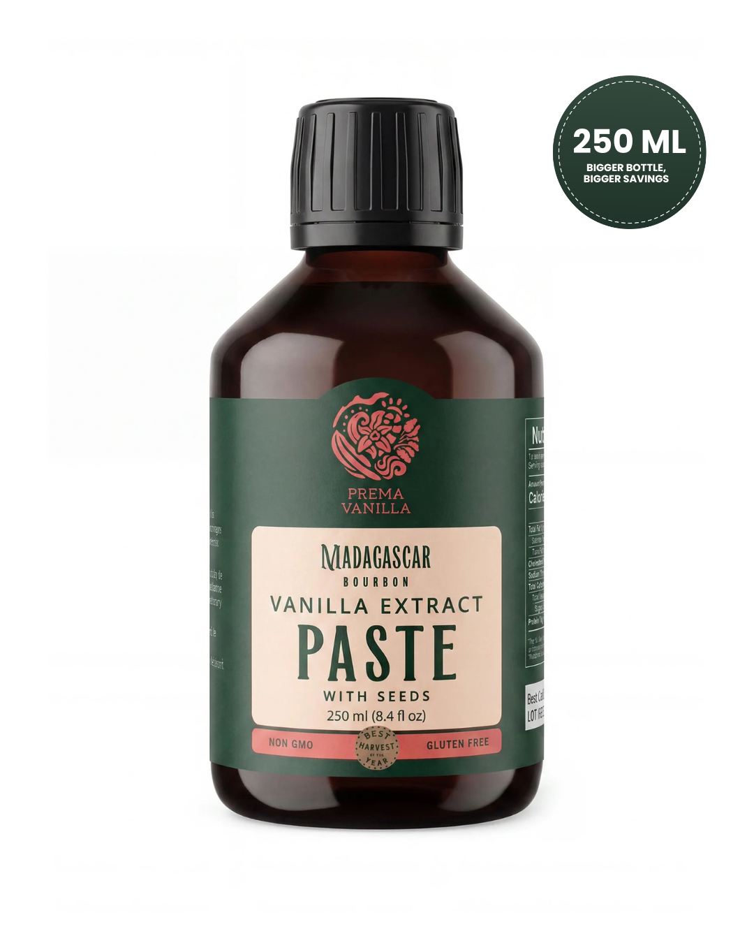Bourbon Vanilla Extract paste with Seeds